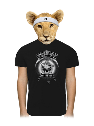 Party is over dětské sportovní tričko Black