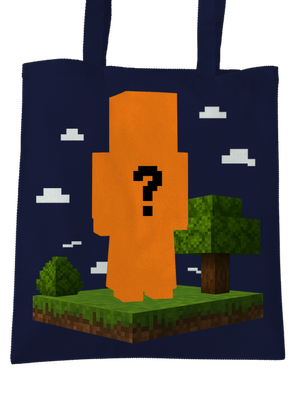 Minecraft z vlastní fotky taška French Navy