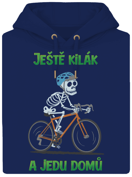 Ještě kilák unisex mikina premium Navy