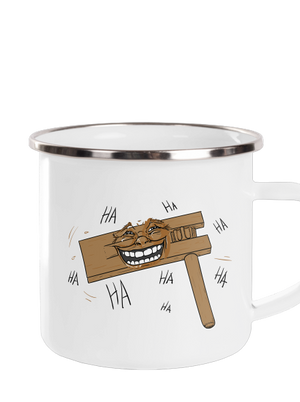 Řehtačka plecháček White