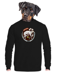 unisex mikina bez kapuce