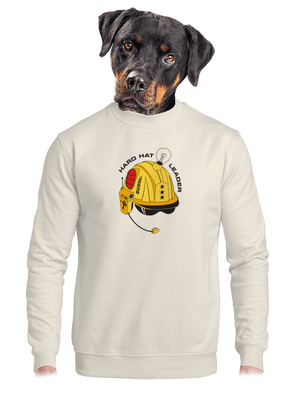 unisex mikina bez kapuce