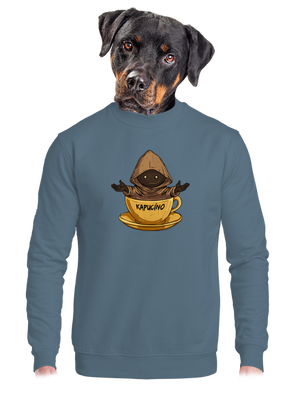 unisex mikina bez kapuce