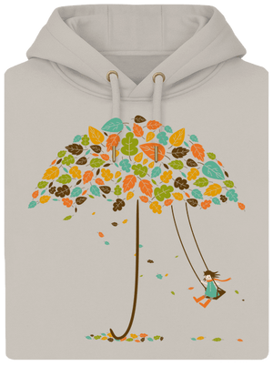 Radost z podzimu unisex mikina premium Pastel Macchiato