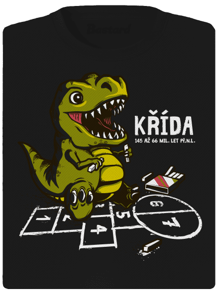 Křída dámské sportovní tričko Black