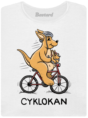 Cyklokan dámské tričko White