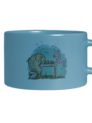 Zase neberou hrnek makronka Blue Macaron