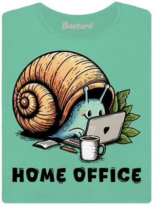 Šnekův home office dámské tričko premium Mint Mal