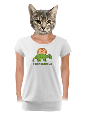 dámské tričko s lemem