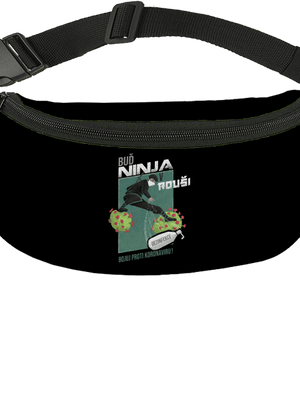 Ninja v rouši ledvinka Black
