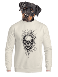 unisex mikina bez kapuce