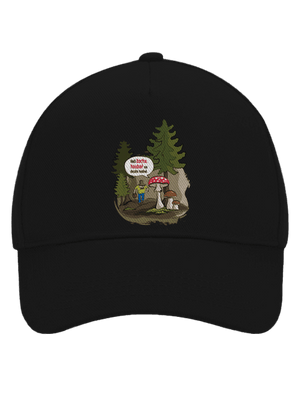 Bacha houbař kšiltovka baseballka Black