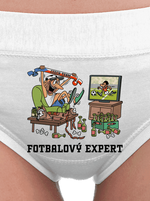 Fotbalový expert dámské kalhotky White