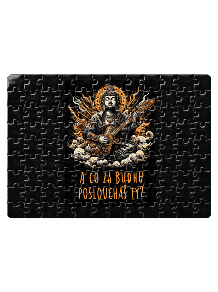 Hudební budha puzzle White