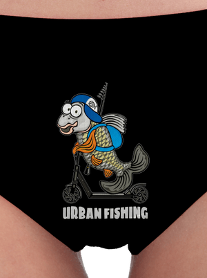 Urban fishing dámské kalhotky Black