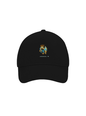 B17: Minecraft kšiltovka baseballka Black