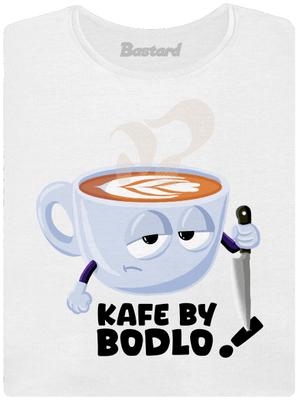 Kafe by bodlo dámské tričko White