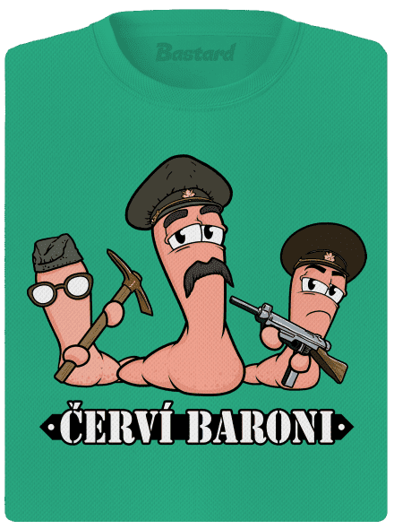 Červí baroni dámské sportovní tričko Mint Mal