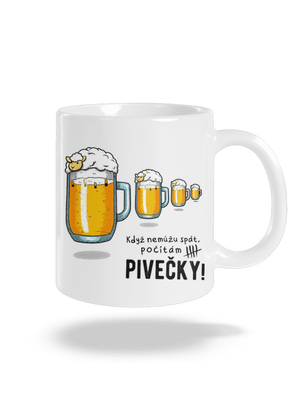 Pivečka klasický hrnek White
