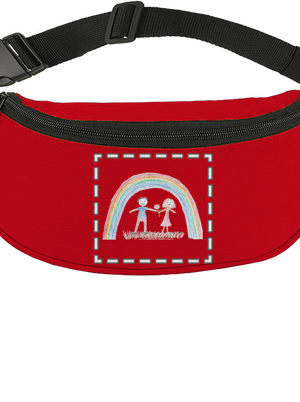 Dětské kresby - nahraj vlastní ledvinka Red