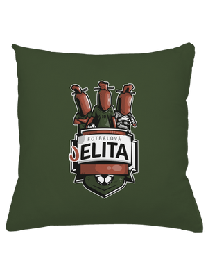 Fotbalová jelita polštář Olive Green