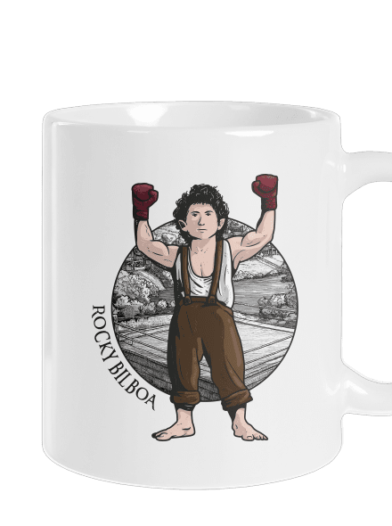 Rocky Bilboa klasický hrnek White
