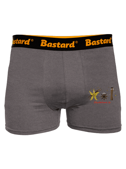Okořeňme to boxerky Gray Melange