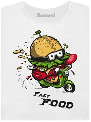 Fast Food dámské tričko White