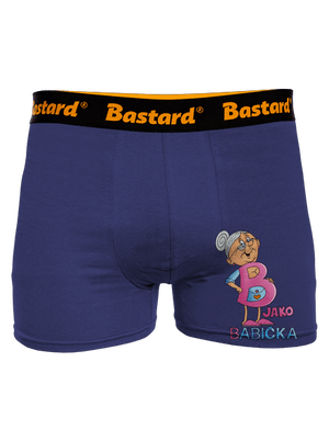 B jako babička boxerky Blue Navy