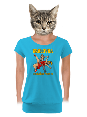 dámské tričko s lemem