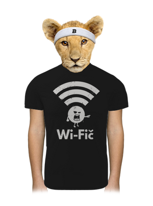 Wifič dětské sportovní tričko Black