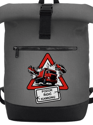 Řidič kamionu batoh Grey Marl