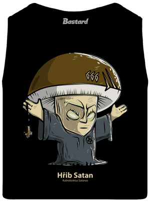 Hřib Satan pánské tílko Black