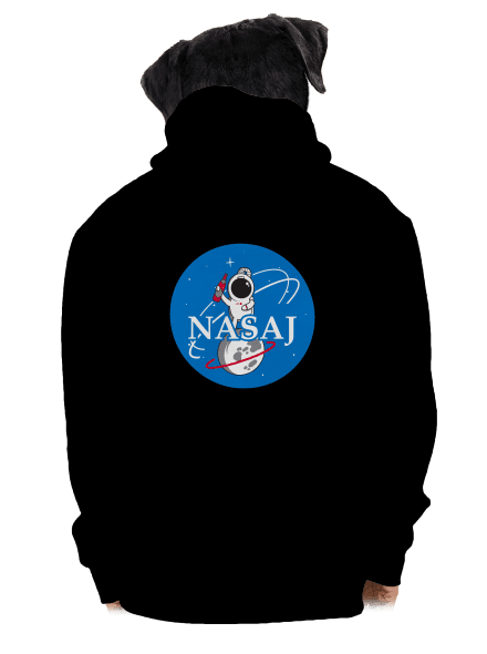 Nasaj pánská mikina na zip Black