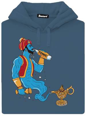 Gin a tonic dámská mikina klokanka Denim