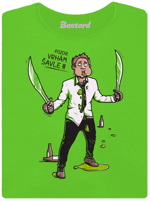 Vrhám šavle dámské tričko Apple Green