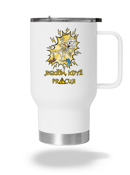 Jiskřím termohrnek White
