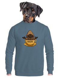 unisex mikina bez kapuce