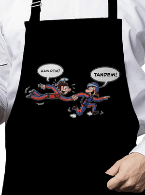 Tandem zástěra Black