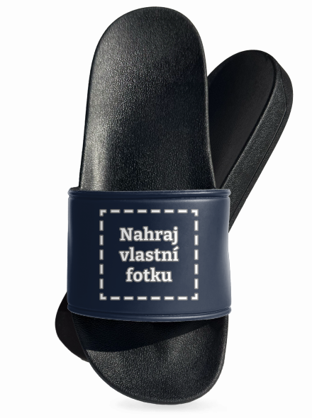 Vlastní potisk pantofle Navy