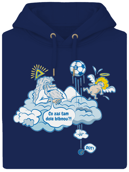 Out unisex mikina premium Navy