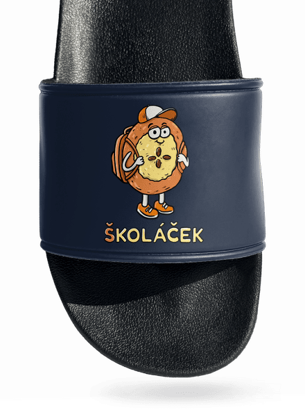 Školáček pantofle Navy