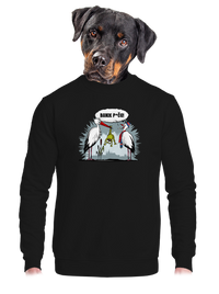 unisex mikina bez kapuce