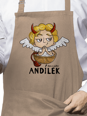 Andílek zástěra Rope