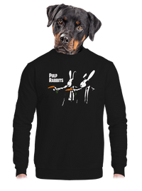 unisex mikina bez kapuce