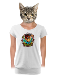 dámské tričko s lemem