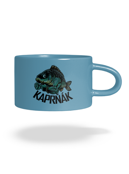 Kaprňák hrnek makronka Blue Macaron