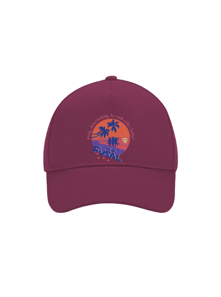 Fušál kšiltovka baseballka Burgundy