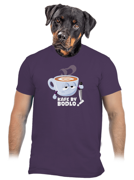 Kafe by bodlo pánské tričko Urban Purple