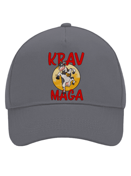 Krav Maga kšiltovka baseballka Graphite grey